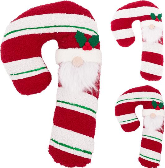 KARÁCSONYI PÁRNA SÁTAPÁLCA 46CM 513022