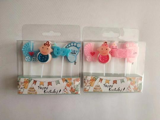 GYERTYA SZÜLINAPOS BABY PARTY 497503