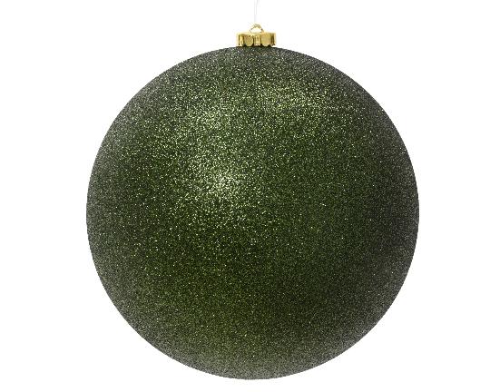 KARÁCSONYI GÖMB (1DB) 20CM MÛA.PINE GREEN 023992