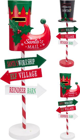 KARÁCSONYI FÉM CILINDER LEDES ÚTMUTATÓ TÁBLA 510963