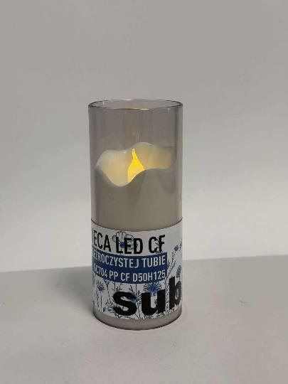 MÉCSES LEDES 562 ÁTTETSZŐ 125MM