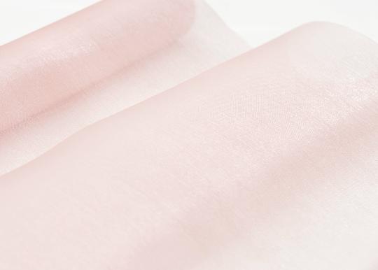 DEKOR ANYAG SZATÉNORGANZA 47CMX10M 47-1702 BARACK RÓZSASZÍN