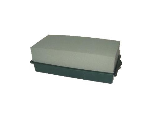 TÛZŐHAB TÁL DECO EGÉSZ VIZES HABBAL ZÖLD