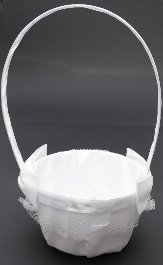 ESKÜVŐI KOSÁR FEHÉR