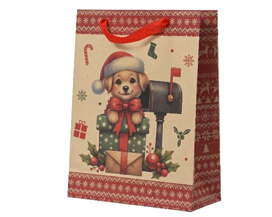 KARÁCSONYI DÍSZTASAK 26X32CM RED/COLOUR(S) 729179