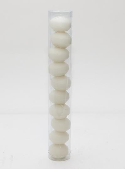 GYERTYA USZO X10 EKRÜ