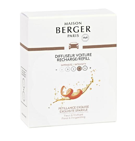 MAISON BERGER ILLATOSÍTÓ AUTÓ UTANTÖLTŐ PETILLANCE EXQUISX2