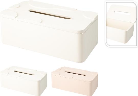 FA ZSEBKENDŐTARTÓ DOBOZ MIX 25,5X13,5CM 530682