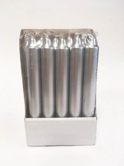 GYERTYA ASZTALI X10 EZÜST