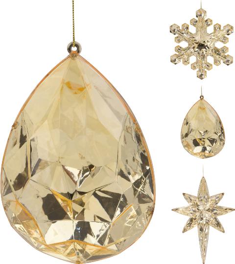 KARÁCSONYI MÛANYAG CSEPP 14CM 171688