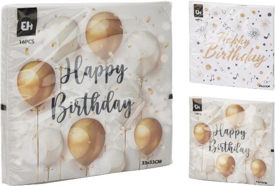 PARTY SZALVÉTA HAPPY BIRTHDAY MIX X16 507387