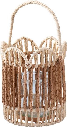 LÁMPÁS KÖTÉLLEL 12X12X15CM 531139