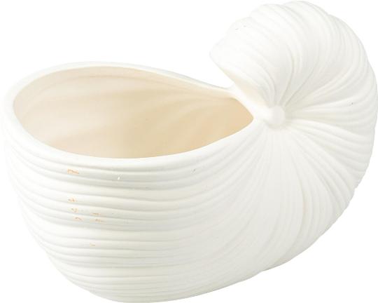 KERÁMIA KASPÓ KAGYLÓ ALAKÚ 20X10CM 531566