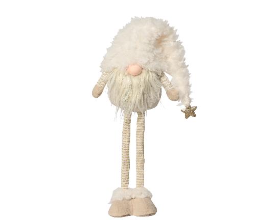 KARÁCSONYI MANÓ 80CM GNÓM CREAM 704630