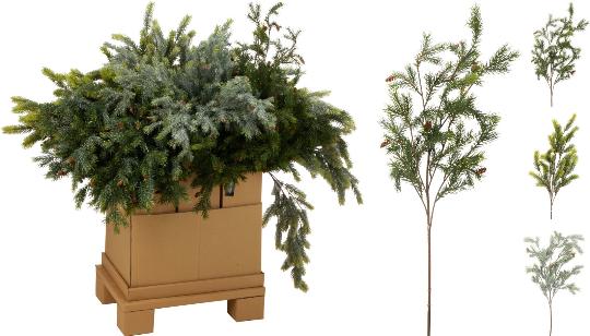 KARÁCSONYI FENYŐÁG 90CM 519190