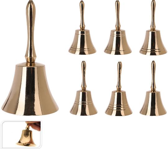 KARÁCSONYI CSENGŐ 11CM ARANY 084068