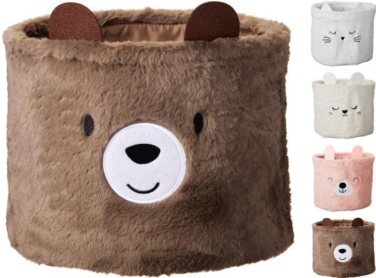 KOSÁR MÛSZŐRME ÁLLATFIGURÁS 30X30X23CM 527171