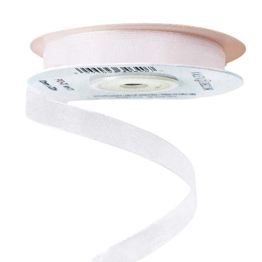 SZALAG ORGANZA 10MMX20M LCS P10-01 FEHÉR