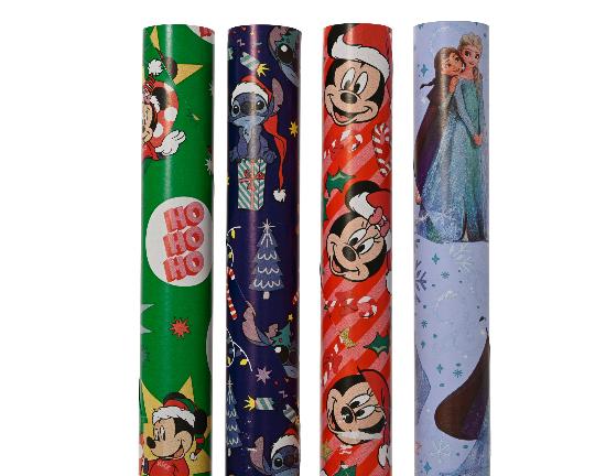 KARÁCSONYI CSOMAGOLÓPAPÍR 70CMX5M DISNEY MIX 201770