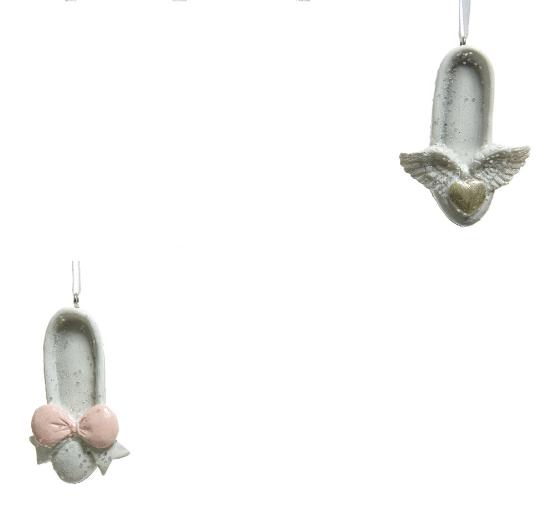 KARÁCSONYI KERAMIA BALERINACIPŐ 6,5CM 530286