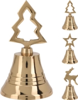 KARÁCSONYI CSENGÕ 10CM GOLD 501430