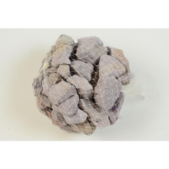 SZÁRAZ HABKŐ 2-4CM LILA