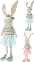 HÚSVÉTI NYUSZI TEXTIL 45CM SZÍNES 958617  LOGÓ LÁBÚ