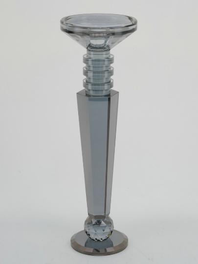 KARÁCSONYI GYERTYATARTÓ 30CM SMOKE 68426