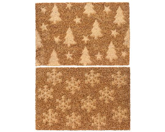 KARÁCSONYI LÁBTÖRLŐ 40X50CM MIX 729353