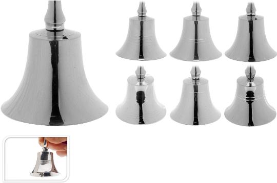 KARÁCSONYI CSENGŐ 11CM EZÜST 053309