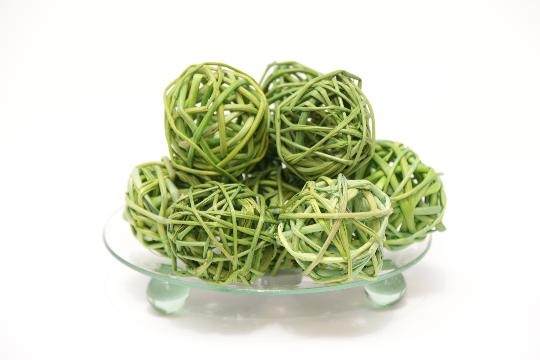 SZÁRAZ VESSZŐ LABDA 3CM VILÁGOSZÖLD