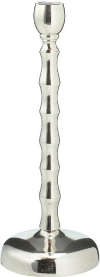 KARÁCSONYI GYERTYATARTÓ 27CM SILVER 508014