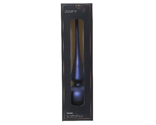 KARÁCSONYI CSÚCSDÍSZ 26CM NIGHT BLUE MATT 114279