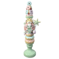 KARÁCSONYI DIÓTÖRÕ SÜTEMÉNY GLITTERES, LEDES 46CM DD70291
