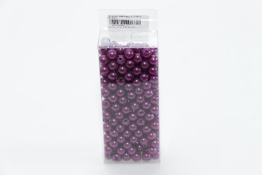 GYÖNGY 8MM 80G FÛZHETŐ SÖTÉTLILA II.