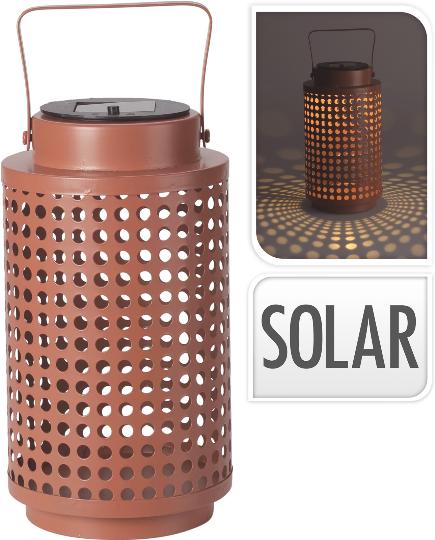 DEKOR SOLAR LÁMPÁS 13X13X23CM 068681