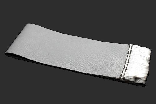 SZALAG KOSZORÚ SZÍNES10CM X2 C03 EZÜST