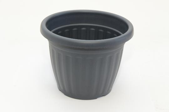 MÛANYAG CSERÉP BORDÁS 35CM ANTRACIT SZÜRKE