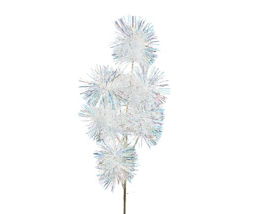 KARÁCSONYI BETÛZŐ POM-POM 65CM IRIS MIX 730110