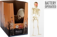 HALLOWEEN CSONTVÁZ LEDES 91CM 531191