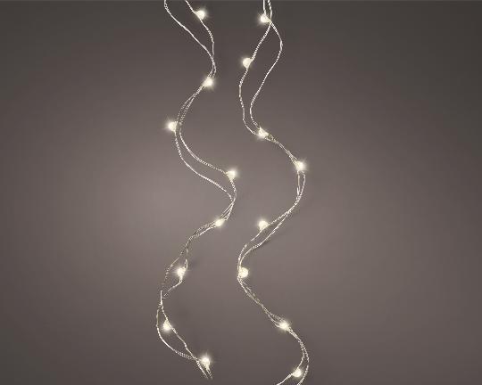KARÁCSONYI ÉGÖSOR 100LEDES ELEMES IDŐK.495CM WARM WHITE 4837