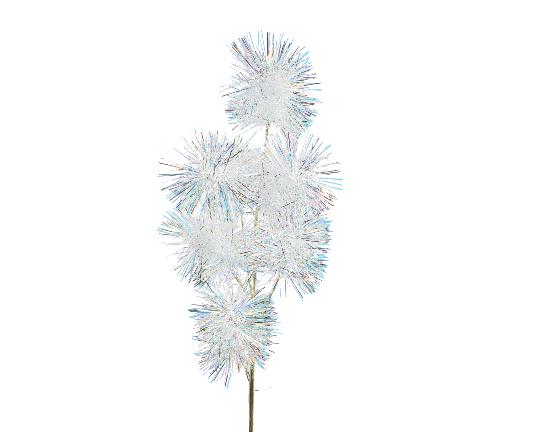 KARÁCSONYI BETÛZŐ POM-POM 65CM IRIS MIX 730110