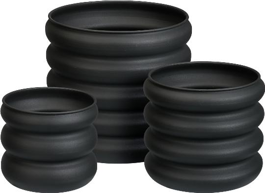 FÉM KASPÓ 29X29CM HULLÁMOS SZÜRKE 534326