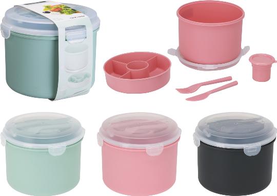 MÛANYAG ÉTELES DOBOZ EVŐESZKÖZZEL 501865