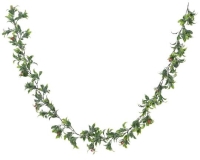 KARÁCSONYI GIRLAND BOGYÓS/LEVELES 180CM 724924