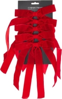 KARÁCSONYI MASNI 29CM X5 RED 546154
