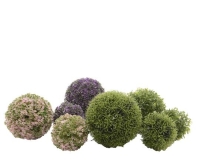 MÛVIRÁG GÖMB 15CM GREEN/COLOURS 800222-2