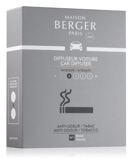 MAISON BERGER ILLATOSÍTÓ AUTÓ UTANTÖLTŐ ANTI-TABAC X2