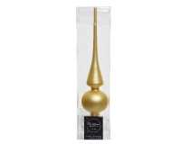 KARÁCSONYI CSUCS DISZ 26CM LIGHT GOLD 113019