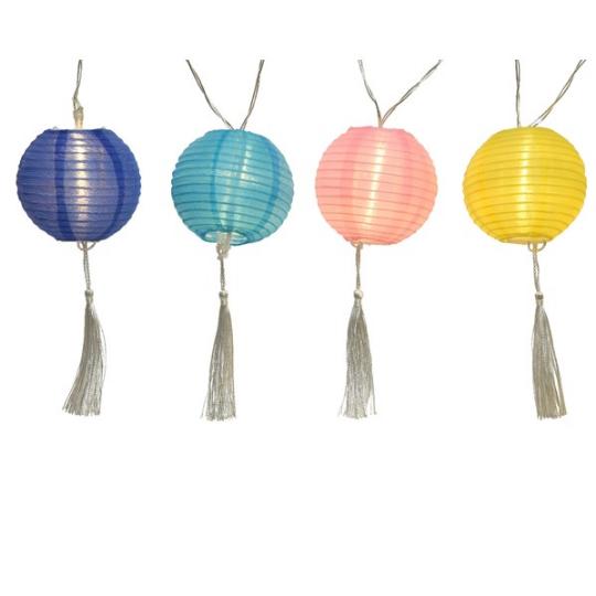 DEKOR SOLAR LAMPION 20LED 3,8M 897529